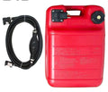 Portable Boat Fuel Tank, 6 Gal / 24L — Marine Outboard Fuel Tank with Hose & Connectors
